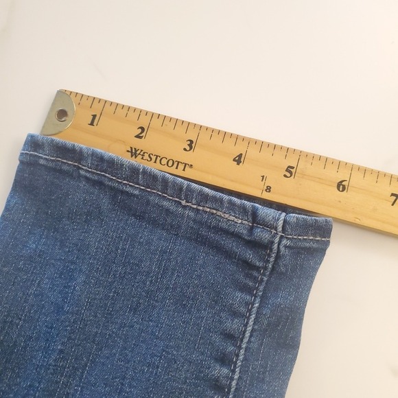 Levi's Denizen Mid Rise Skinny Stretch Blue Jeans Size 29 Women's - Picture 9 of 11